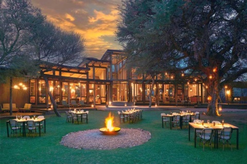 Marataba Safari - outside dining